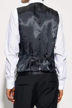 Dolce & Gabbana NAVY BLUE Three-piece suit in wool