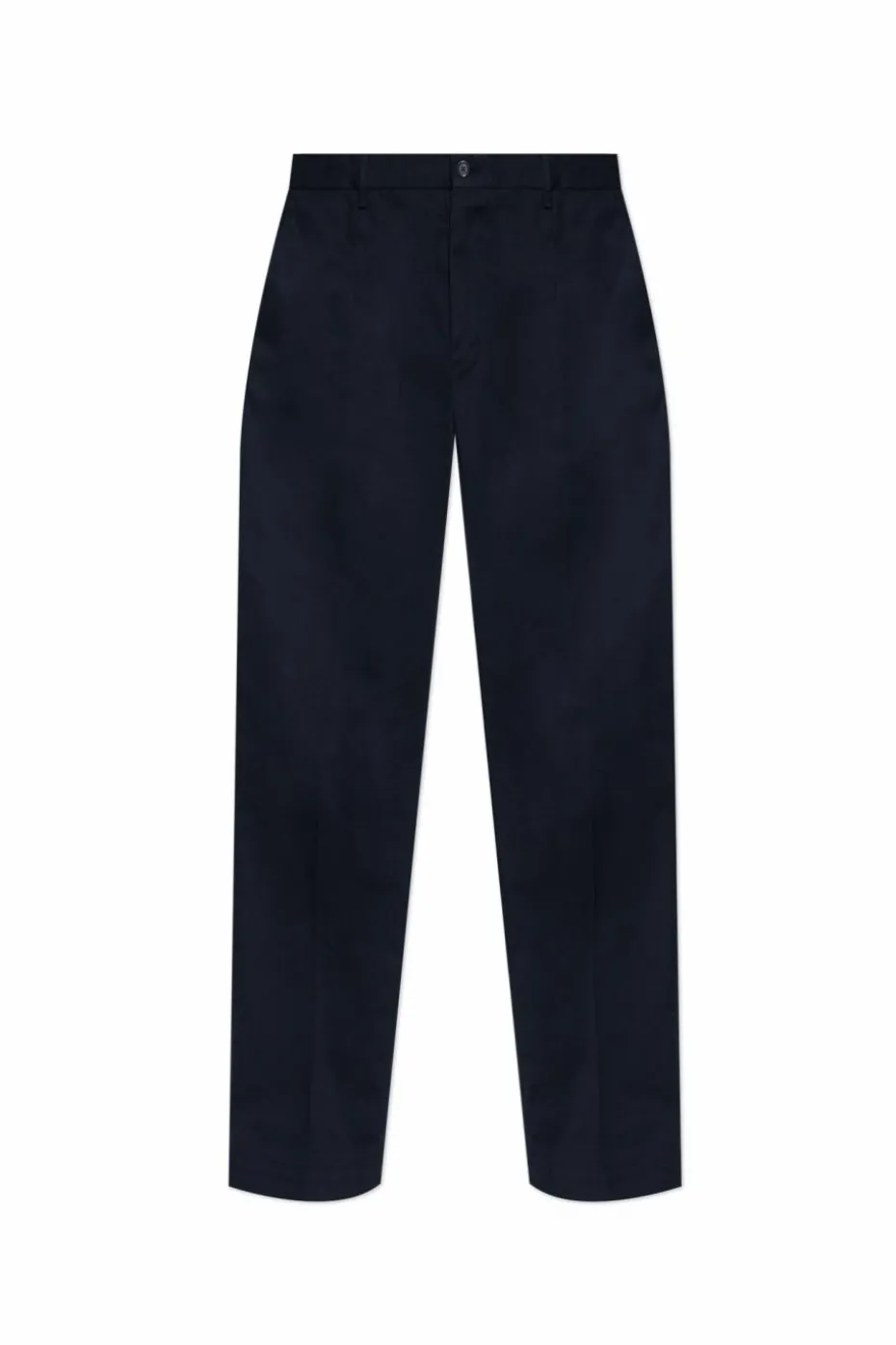 Dolce & Gabbana NAVY BLUE Creased trousers