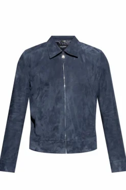 Dolce & Gabbana NAVY BLUE Suede jacket