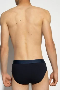 Dolce & Gabbana NAVY BLUE Briefs with logo