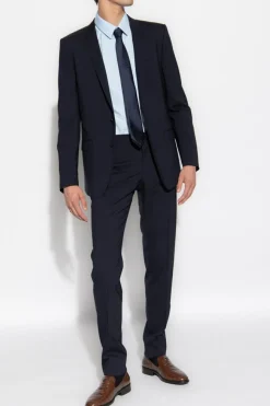 Dolce & Gabbana NAVY BLUE Wool suit