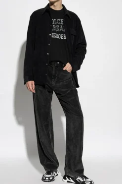 Dolce & Gabbana NAVY BLUE Corduroy Jacket