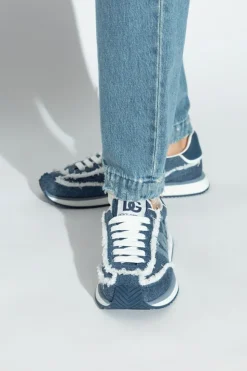 Dolce & Gabbana NAVY BLUE Sneakers DG Cushion