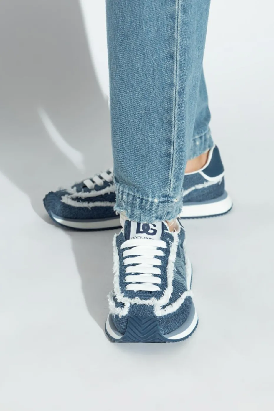 Dolce & Gabbana NAVY BLUE Sneakers DG Cushion