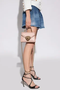 Dolce & Gabbana PINK ‘Devotion Small’ shoulder bag