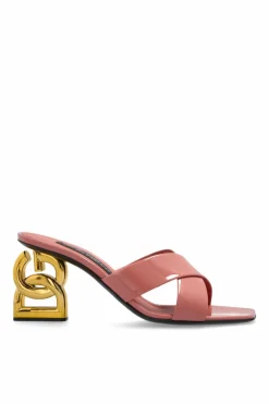 Dolce & Gabbana PINK Heeled slippers