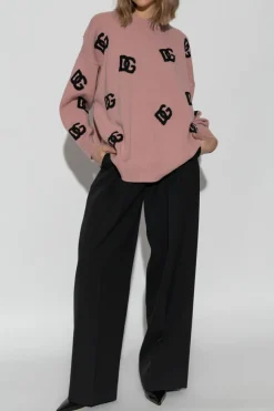 Dolce & Gabbana PINK Monogram sweater