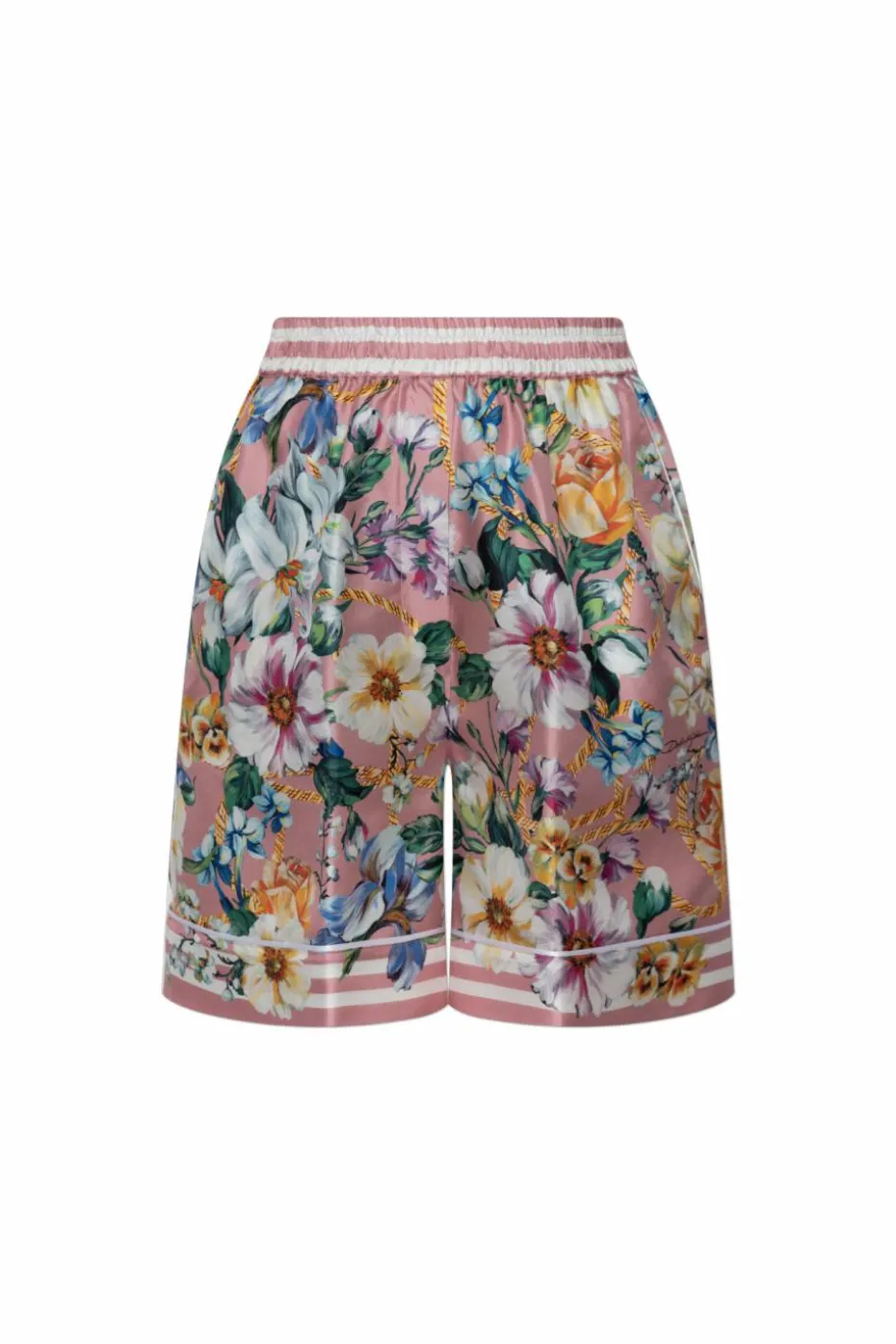 Dolce & Gabbana PINK Silk shorts