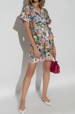 Dolce & Gabbana PINK Silk shorts