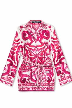 Dolce & Gabbana PINK Silk shirt