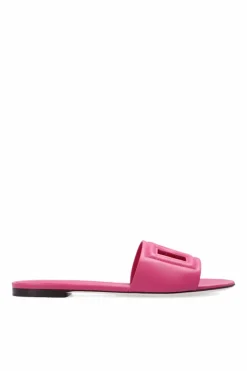 Dolce & Gabbana PINK Slides with logo