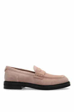 Dolce & Gabbana PINK Suede shoes type loafers