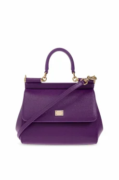 Dolce & Gabbana PURPLE Handbag "Sicily Medium"