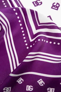 Dolce & Gabbana PURPLE Silk scarf