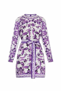 Dolce & Gabbana PURPLE Silk dress