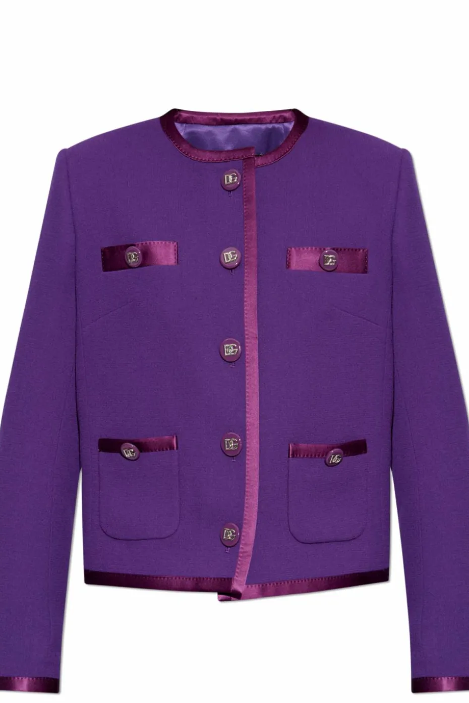 Dolce & Gabbana PURPLE Wool blazer