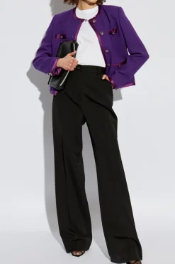 Dolce & Gabbana PURPLE Wool blazer