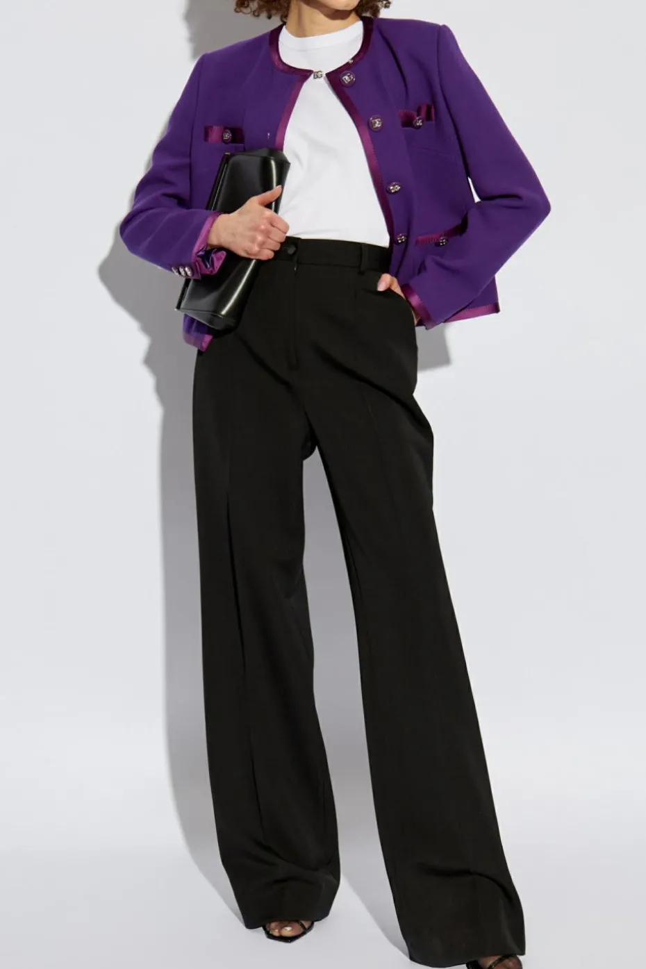 Dolce & Gabbana PURPLE Wool blazer
