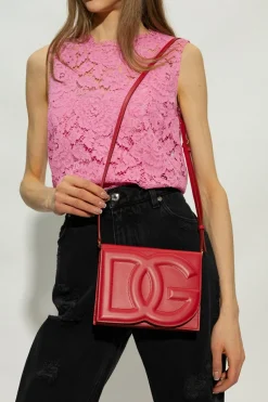 Dolce & Gabbana RED Shoulder bag with logo