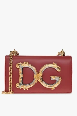 Dolce & Gabbana RED Shoulder bag with logo