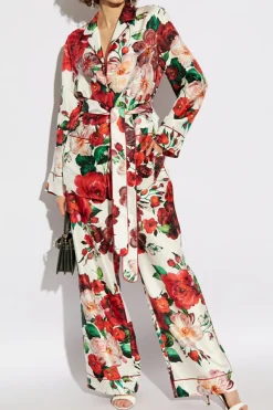 Dolce & Gabbana RED Silk shirt