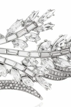 Dolce & Gabbana SILVER Brooch with a botanical motif