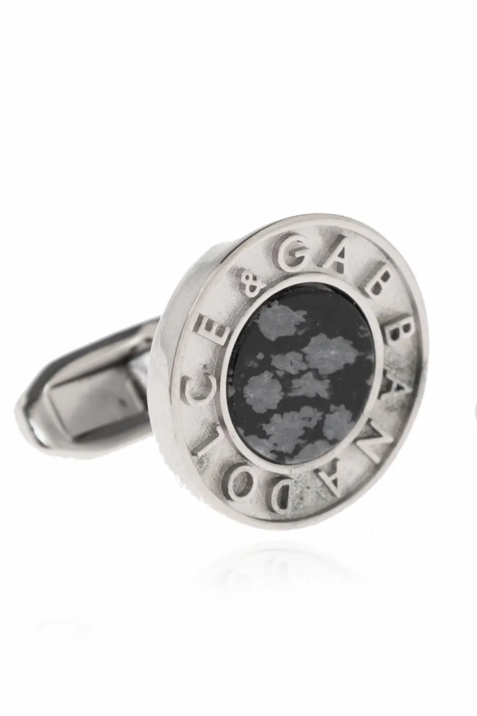 Dolce & Gabbana SILVER Cufflinks with logo