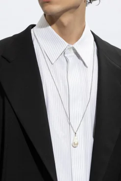 Dolce & Gabbana SILVER Necklace with charms