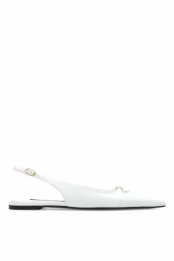 Dolce & Gabbana WHITE Ballet flats 'Lollo'
