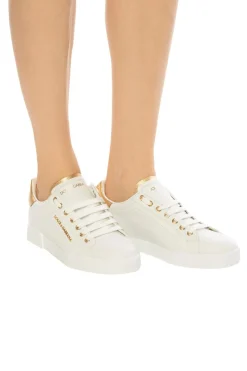 Dolce & Gabbana WHITE Branded sneakers
