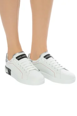 Dolce & Gabbana WHITE Branded sneakers