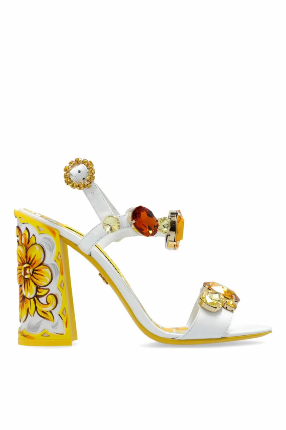 Dolce & Gabbana WHITE Heeled Sandals