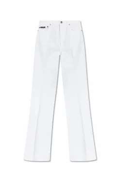 Dolce & Gabbana WHITE Jeans with flared legs