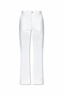 Dolce & Gabbana WHITE Jeans with a `vintage` effect