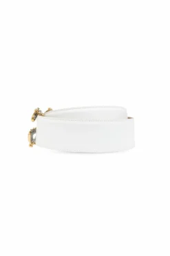 Dolce & Gabbana WHITE Leather belt