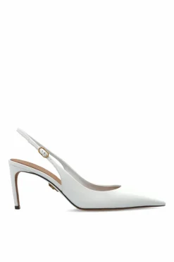 Dolce & Gabbana WHITE Leather high-heeled shoes