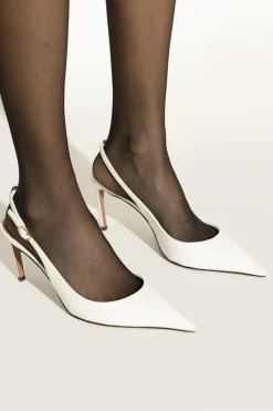 Dolce & Gabbana WHITE Leather high-heeled shoes