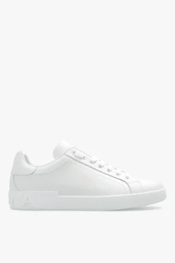 Dolce & Gabbana WHITE ‘Portofino’ leather sneakers