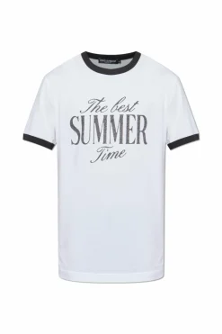 Dolce & Gabbana WHITE Printed T-shirt
