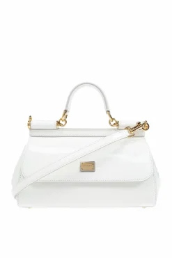 Dolce & Gabbana WHITE Sicily Shoulder Bag