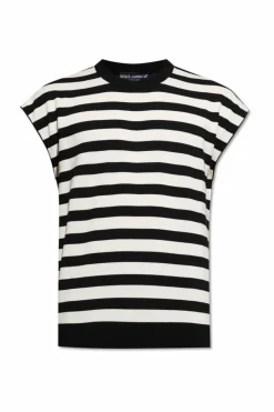 Dolce & Gabbana WHITE Sleeveless Top