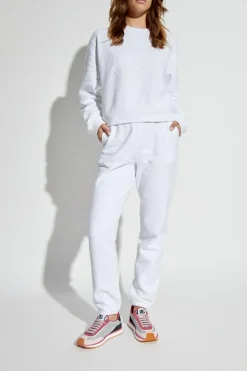 Dolce & Gabbana WHITE Sweatpants with logo