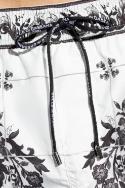 Dolce & Gabbana WHITE Swim shorts