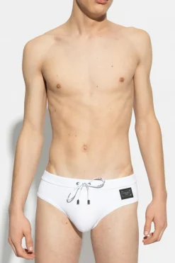 Dolce & Gabbana WHITE Swimming briefs