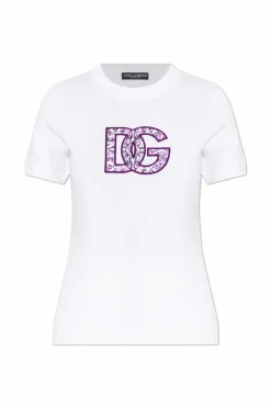 Dolce & Gabbana WHITE T-shirt with logo