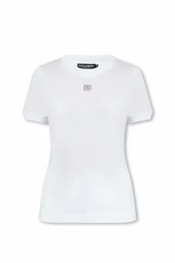 Dolce & Gabbana WHITE T-shirt with logo