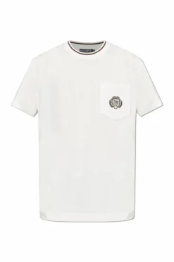 Dolce & Gabbana WHITE T-shirt with pocket