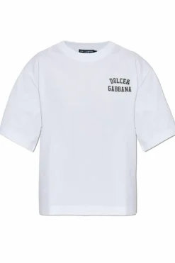 Dolce & Gabbana WHITE T-shirt with logo