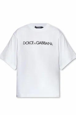 Dolce & Gabbana WHITE T-shirt with logo
