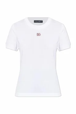 Dolce & Gabbana WHITE T-shirt with logo